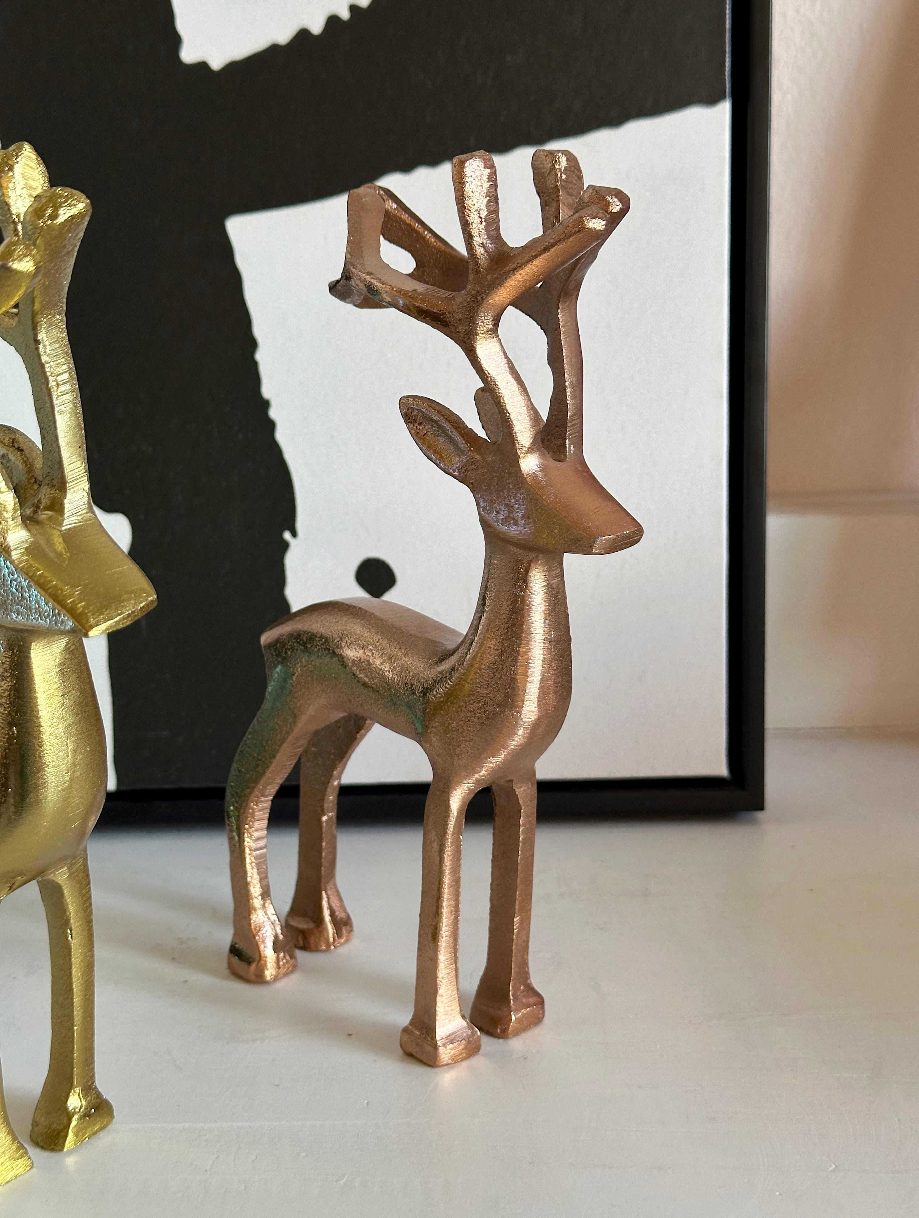 Metal Reindeer