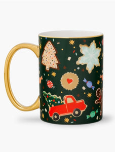 Holiday Cookies Porcelain Mug