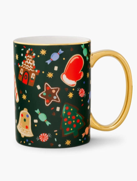 Holiday Cookies Porcelain Mug