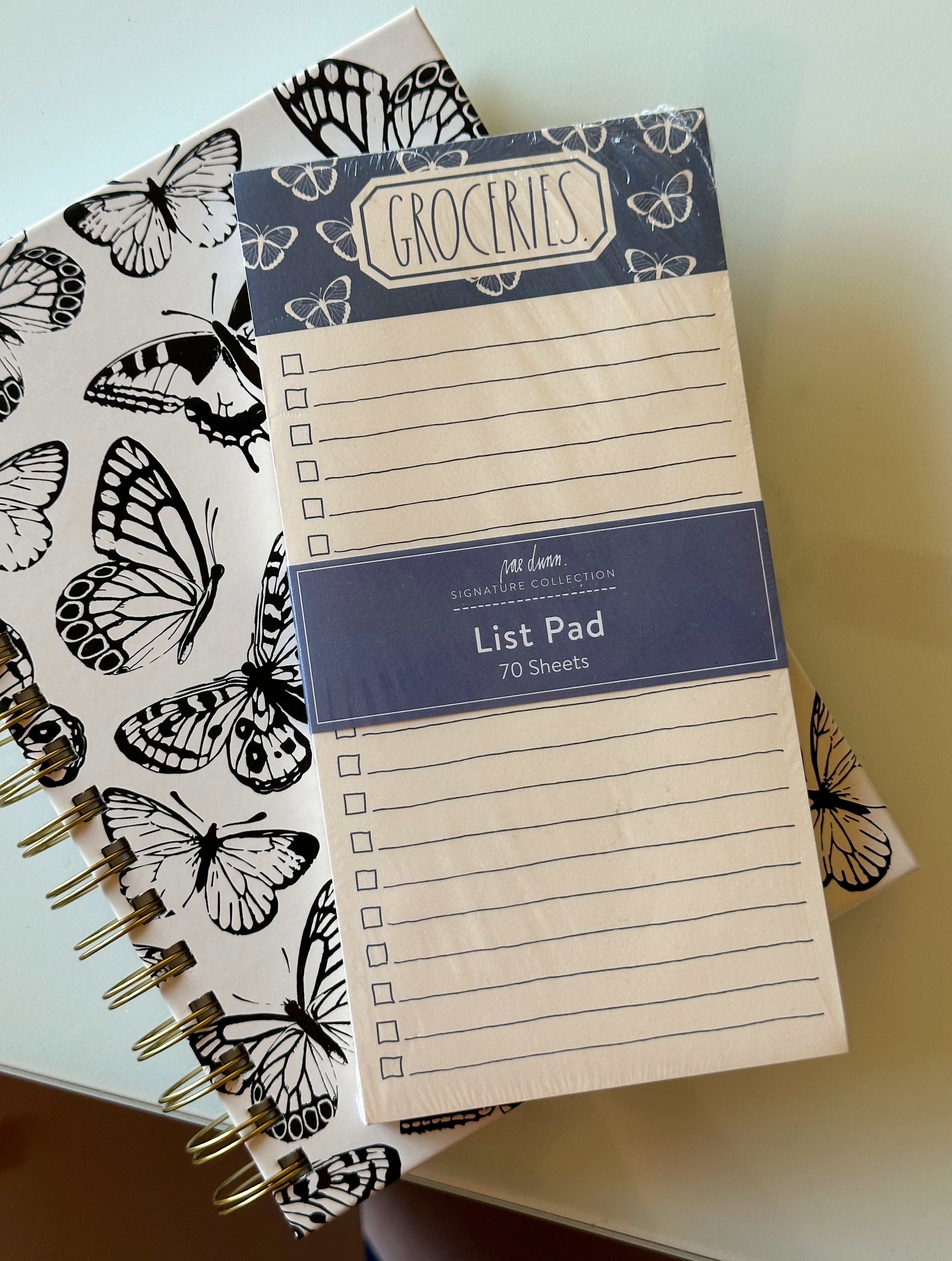 Groceries List Pad