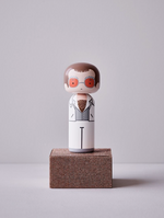 Load image into Gallery viewer, Lucie Kaas Kokeshi Doll Elton John
