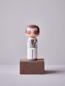 Lucie Kaas Kokeshi Doll Elton John