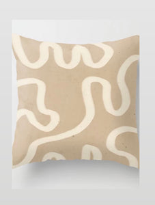 Beige Minimal Pillow